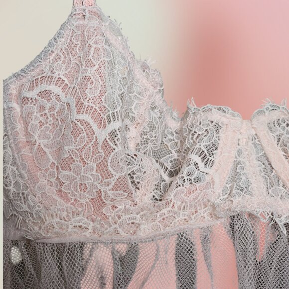 Victoria's Secret Pink Blush Babydoll - Picture 4 of 5